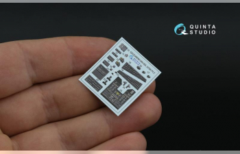 3D Декаль интерьера кабины MH-60L Blackhawk (ICM) (малая версия)