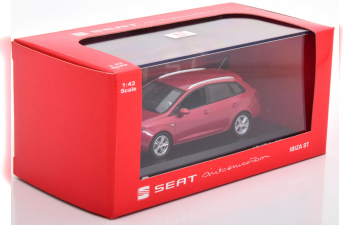 SEAT Ibiza ST Kombi (2013), red