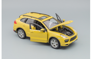 PORSCHE Cayenne Turbo (2010), Yellow