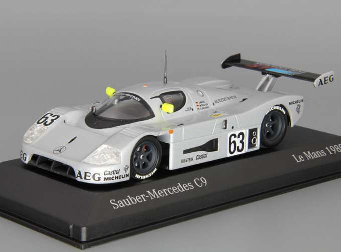 MERCEDES-BENZ Sauber Mercedes C9 #63 Winner Le Mans (1989), silver