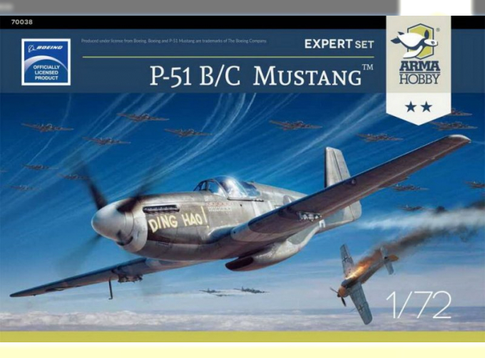 Сборная модель P-51 B/C Mustang™