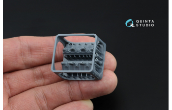 Храповик винта и Выхлопные Патрубки (поздние) Як-7/Як-9 (Звезда)