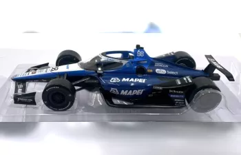 HONDA #98 Andretti Global IndyCar Series Marco Andretti (2024), blue