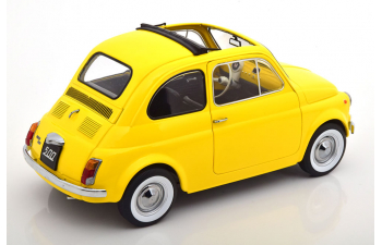 FIAT 500 (1968), yellow