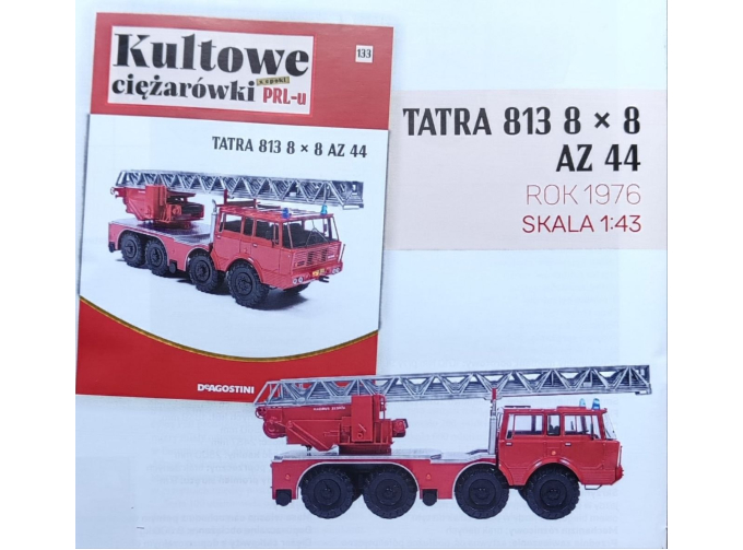 TATRA 813 8*8 AZ 44, Kultowe Ciezarowki PRL-u