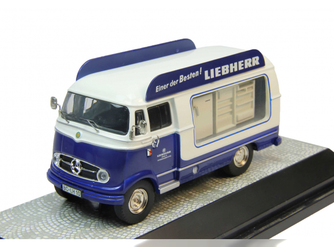 MERCEDES-BENZ L319 "Liebherr", blue / white