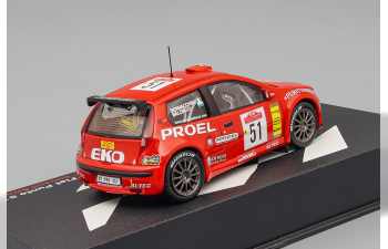 FIAT Punto S1600 #51, red