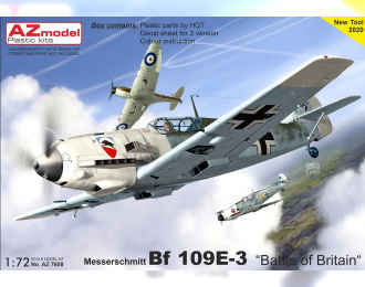 Сборная модель Истребитель Bf 109E-3 „Battle of Britain“