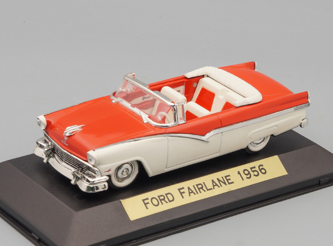 FORD Fairlane (1956), red / white