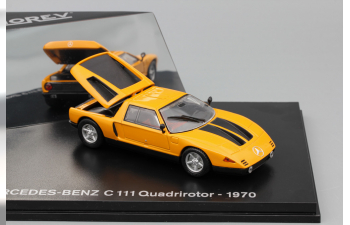 MERCEDES-BENZ C111 Quadrirotor (1970), orange