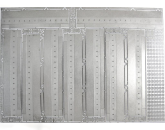 Фототравление Накладки на борт полуприцепа Минский-9758 (SSM)