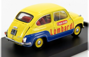 FIAT 600 BRODO LOMBARDI 1960, YELLOW BLUE