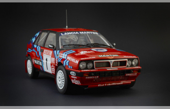 Сборная модель LANCIA Delta Hf Integrale 16v Martini N1 Winner Rally Sanremo 1989 M.biasion - T.siviero + N 5 Rally Sanremo (1989) D.Auriol - B.Occelli