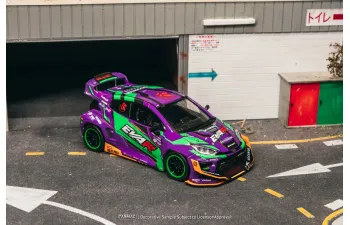 TOYOTA Yaris GR Pandem Eva Racing (2025), purple 