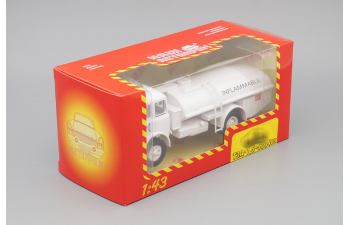 Минский-5334 Топливозаправщик ТЗА-7,5 ООН, белый