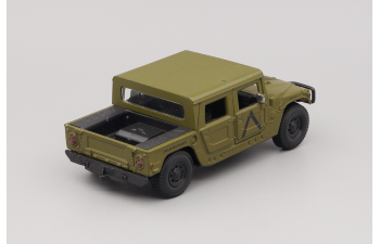 HUMMER H1 military police,  green