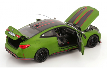 BMW M4 CSL (2023), matt-green metallic