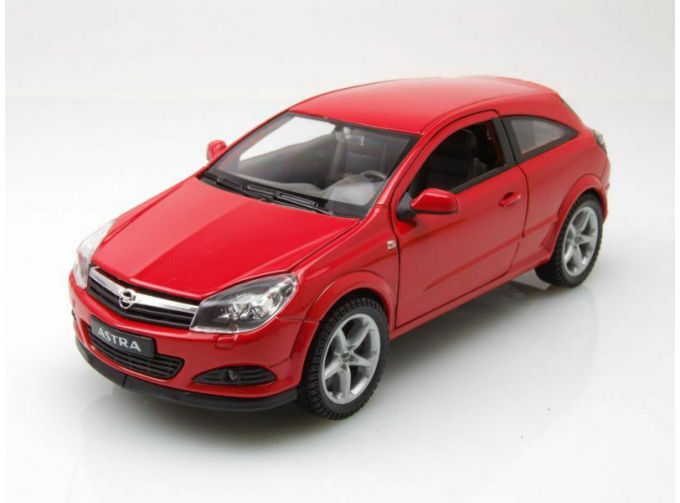 Opel Astra GTC 2005 (Astra H) красный