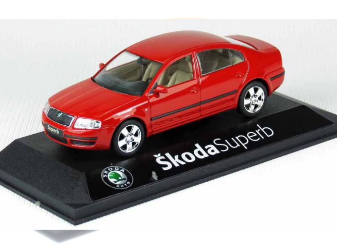 SKODA Superb, red