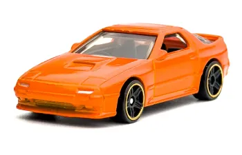 MAZDA Savanna RX-7 FC3S (1989), orange