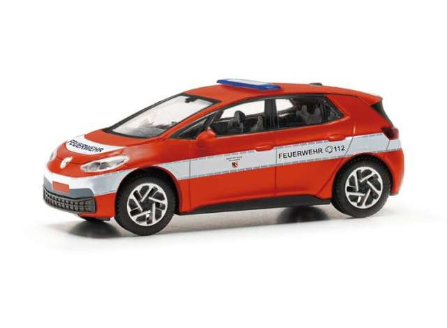 VOLKSWAGEN ID.3 Fire Department NÃ¼rnberg, red / white