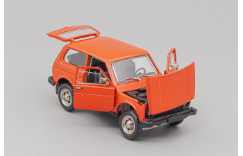 ВАЗ 2121 Нива, оранжевый