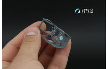 3D Декаль интерьера кабины Ка-50 (серо-голубые панели) (arma models)