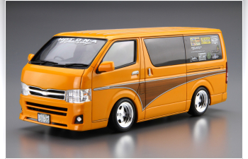 Сборная модель Toyota HiAce HotCompany TRH200V 12