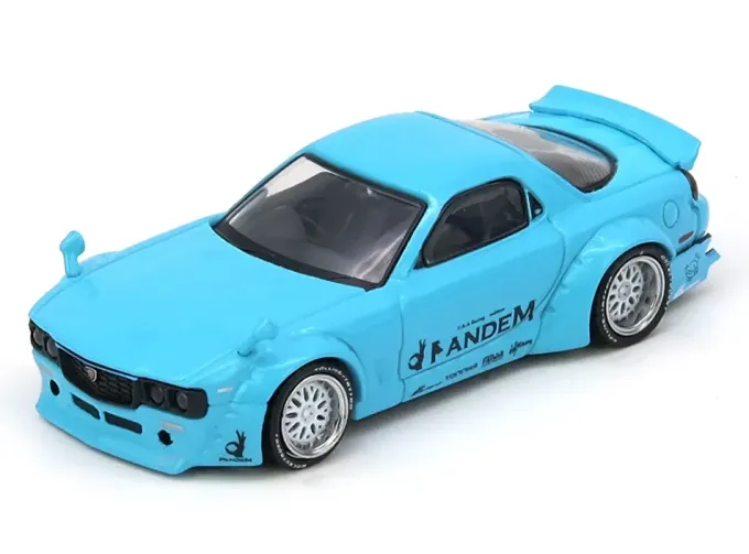 MAZDA Pandem Rocket Bunny RX7 (FD3S), Tiffany blue