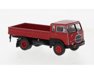 Fiat 642 Pritsche, rot/schwarz, 1962