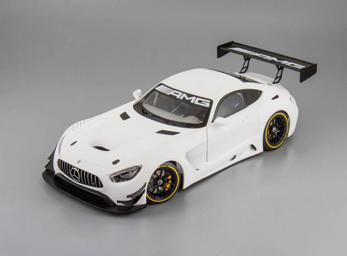 MERCEDES-BENZ AMG GT3 2015 plain body version, matt white