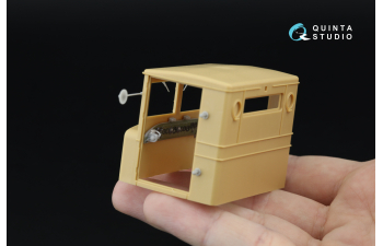 3D Декаль интерьера кабины трактора "Ворошиловец" (Trumpeter) (с 3D-печатными деталями)