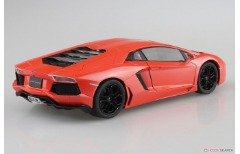 Сборная модель Lamborghini Aventador Orange pearl '11