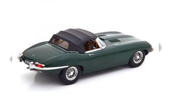 JAGUAR E-Type Convertible (closed) Series 1 RHD (1961), dark green