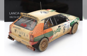 LANCIA Delta Hf Integrale Evo Jolly Club Totip Repsol N5 Rally Montecarlo (dirty Version) (1993) A.Aghini - S.Farnocchia, White Orange Green