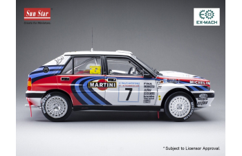 LANCIA Delta Integrale 16V #7 Winner Acropolis Rally, J.Kankkunen/J.Piironen (1991)