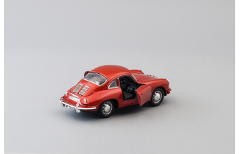PORSCHE 356B Coupe, red metallic