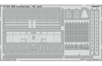 Фототравление для SBD-2 landing flaps