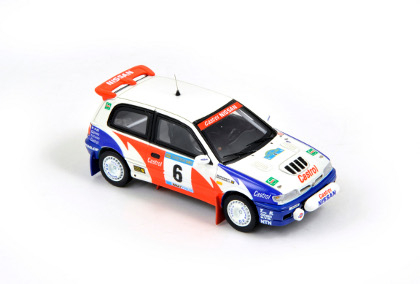 NISSAN Pulsar GTI-R 1992 Swedish Rallye 6 S. Blomqvist/B.Melander , white