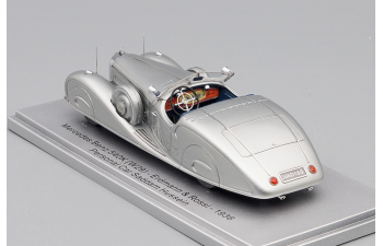 MERCEDES-BENZ 540K W29 Erdmann & Rossi "King Hussein of Jordan" (1936), silver