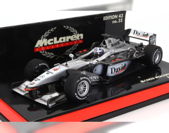 McLAREN F1 Mp4/16 3.0l V10 Team West Mclaren Mercedes N 4 Season (2001) D.Coulthard, Silver Black