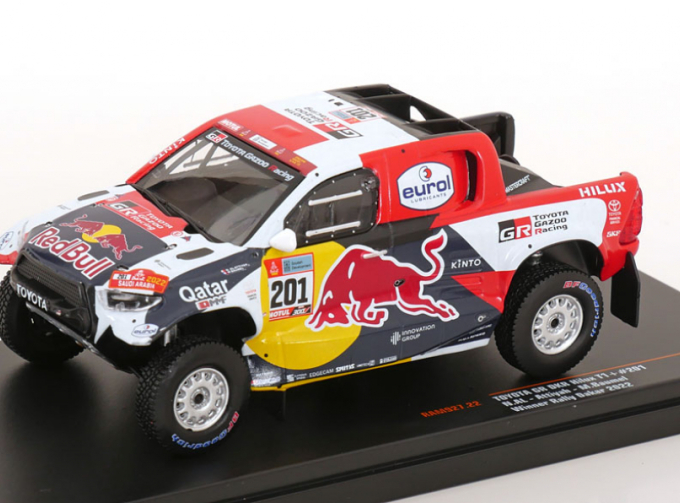 TOYOTA GR DKR Hilux T1 #201 Rally Dakar N.Al-Attiyah-M.Baumel (2022)
