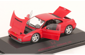 FERRARI 348 TB modelcar-Fahrzeug Leserwahl (1991), red