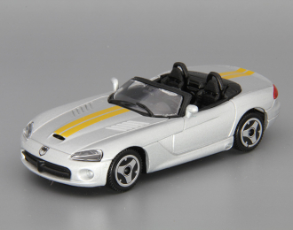 DODGE Viper SRT-10, silver / yellow