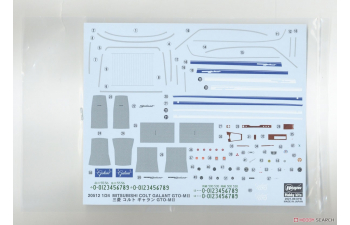 Сборная модель MITSUBISHI Colt Galant Gto-mii (1970)