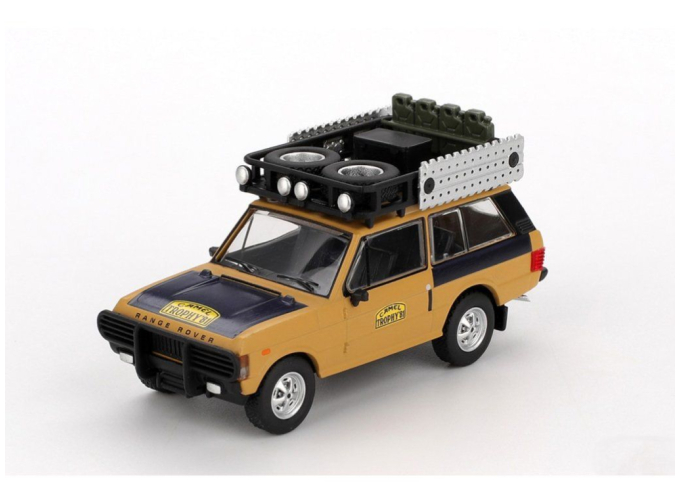 Range Rover C.Swoboda & K. Mentel Winner Camel Trophy Sumatra (1981), yellow / black