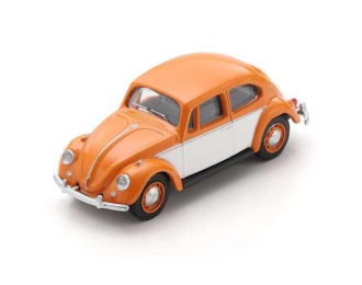 VOLKSWAGEN Beetle (1960), orange/white