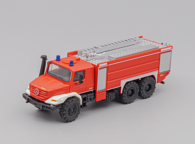 MERCEDES-BENZ Zetros 6x6 Ziegler TLF 30/90-5 "Feuerwehr", red / white / silvergray / black