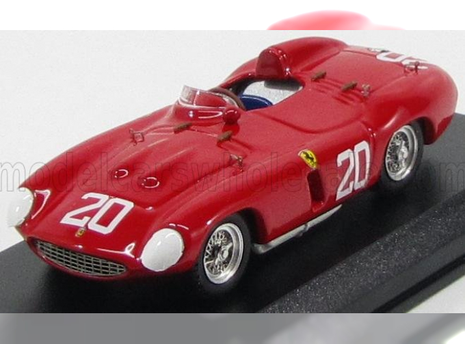 FERRARI 857s Spider N20 Winner Nassau (1955) P.Hill, Red