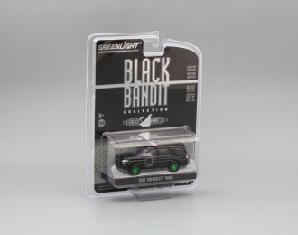 (Greenlight!) Chevrolet Tahoe 2021 Black Bandit Police Black Bandit